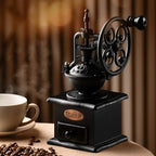 Coffee Grinder Ceramic Burr Hand Crank Portable