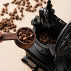 Coffee Grinder Ceramic Burr Hand Crank Portable