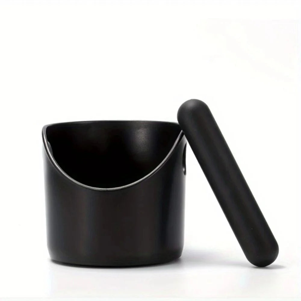Coffee Knock Box Removable Tamper Bar & Non-Slip Base