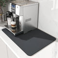 Coffee Machine Mat Absorbent Microfiber Non-Slip Rubber Backing