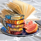 Coffee Mug 3D Book Spine Stainless Steel Lined