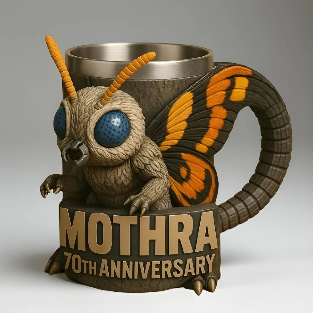 Coffee Mug 3D Sculpted Ceramic 11.8 Fl Oz