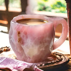 Coffee Mug Ceramic Agate Geode 12 Oz