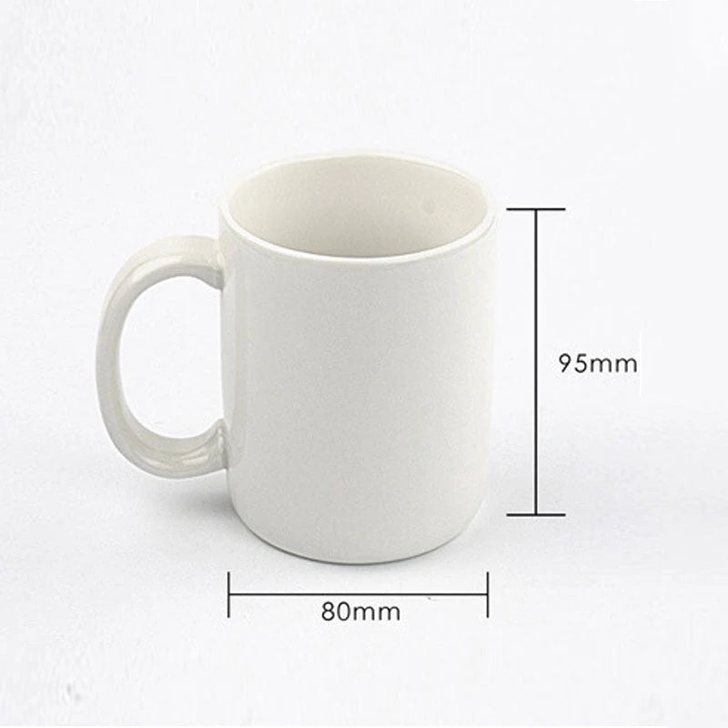 Coffee Mug Ceramic Middle Finger Design Durable Finish