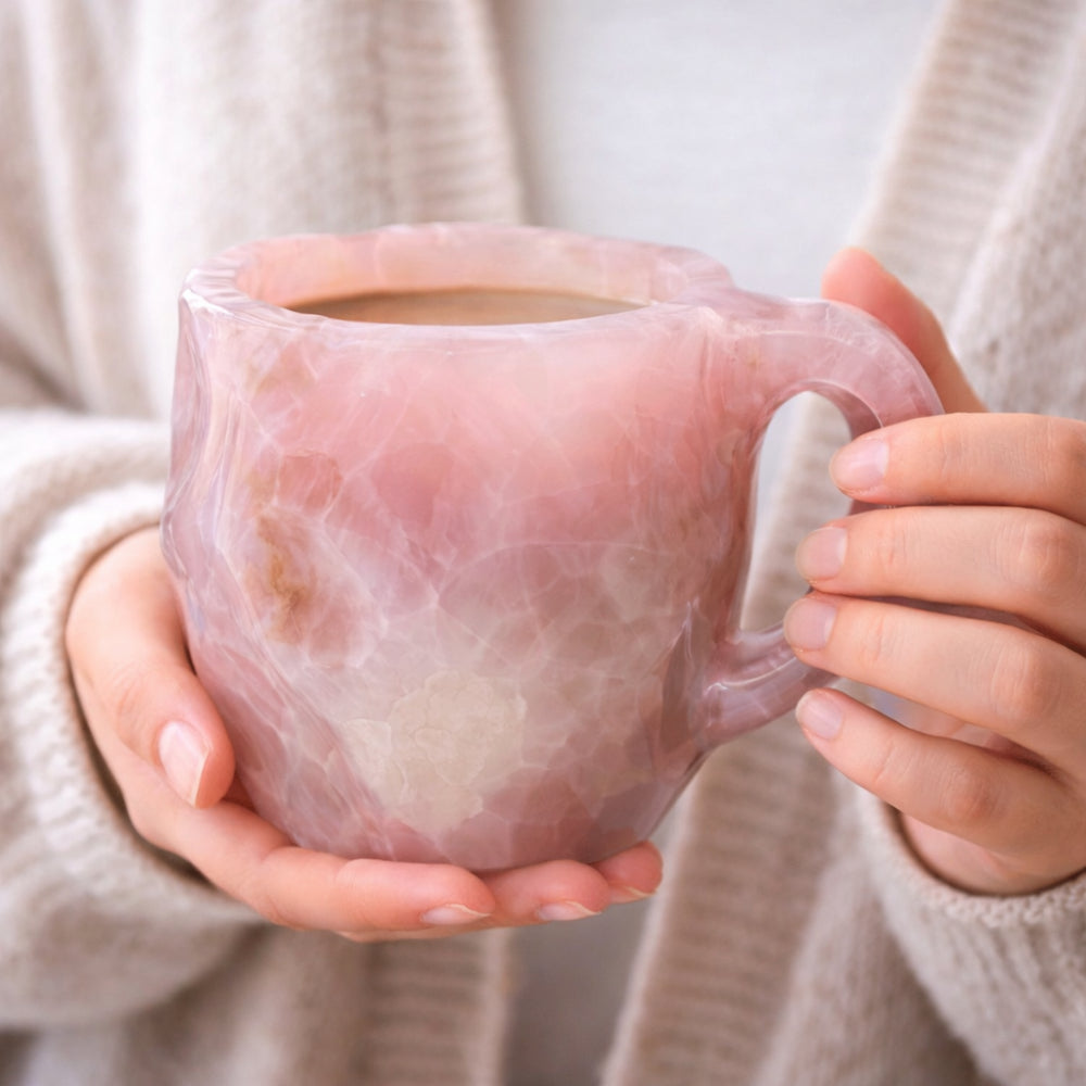 Coffee Mug Ceramic Stone-Style 12 Oz