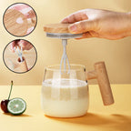 Coffee Mug Self-Stirring Borosilicate Glass 400ml