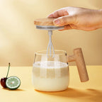 Coffee Mug Self-Stirring Borosilicate Glass 400ml