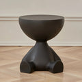Coffee Table Round Lightweight Plastic Compact Design