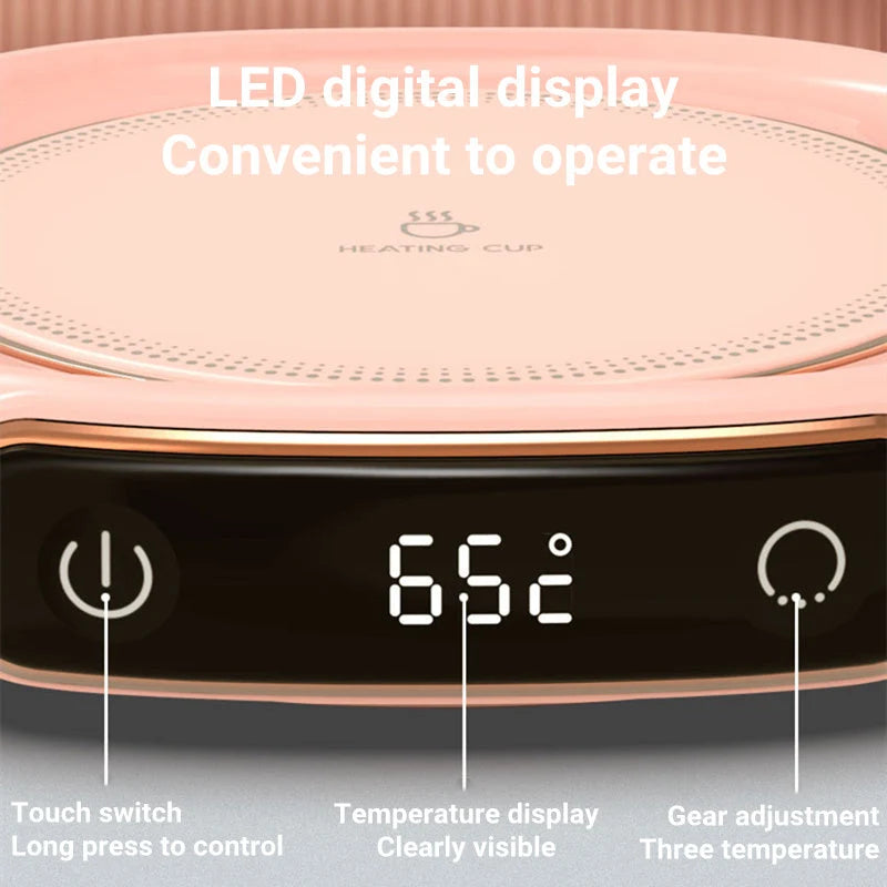 Coffee & Tea Warmer USB Powered Consistent Heating