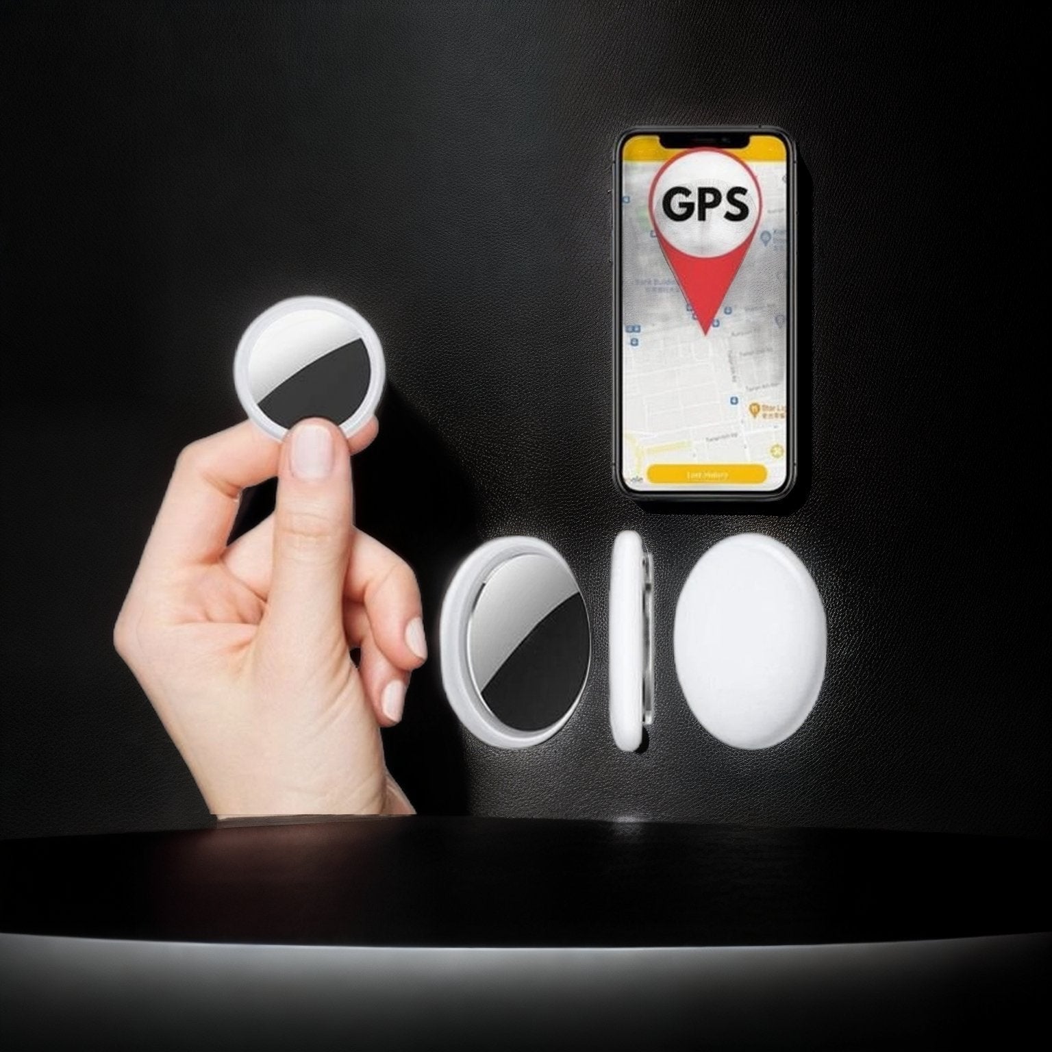 Coin-Sized Bluetooth Tracker & Separation Alert (For Keys & Bags)