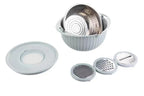 Colander Set 4-in-1 Rotatable Stainless Steel Interchangeable Blades