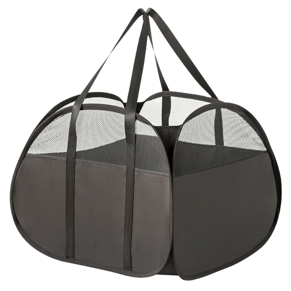 Collapsible Oxford Laundry Basket (Reinforced Handles)