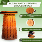 Collapsible Stool Adjustable 3–20 Inch Heavy-Duty
