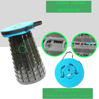 Collapsible Stool Adjustable 3–20 Inch Heavy-Duty