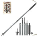 Collapsible Trekking Pole Aircraft-Grade Aluminum Adjustable EVA Grip