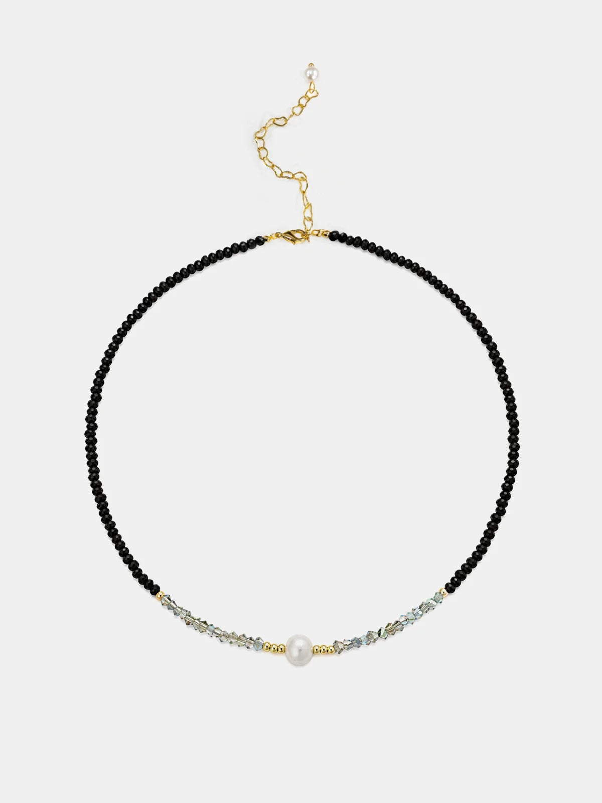 Collarbone Necklace Synthetic Resin Tarnish-Free 17 Inch
