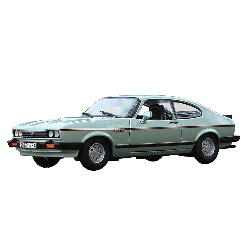 Collectible Car Model 1:24 Scale Alloy Light Green