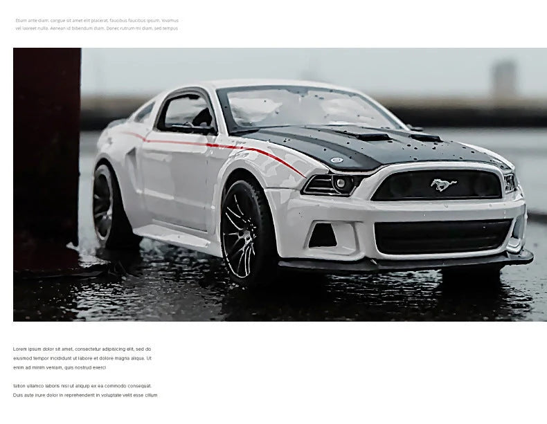 Collectible Car Model 1:24 Scale Alloy Replica