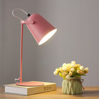 Colorful Compact Iron Table Lamp (Universal E26 Base)