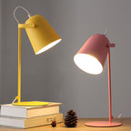 Colorful Compact Iron Table Lamp (Universal E26 Base)