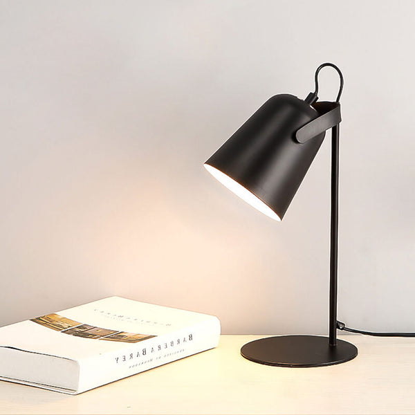 Colorful Compact Iron Table Lamp (Universal E26 Base)