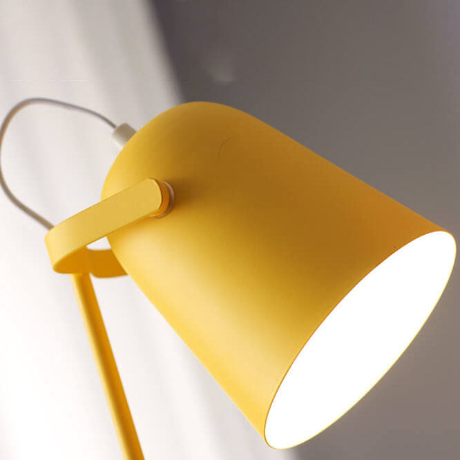Colorful Compact Iron Table Lamp (Universal E26 Base)