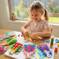 Coloring Book Spiral-Bound Princess Dress Templates & Craft Set