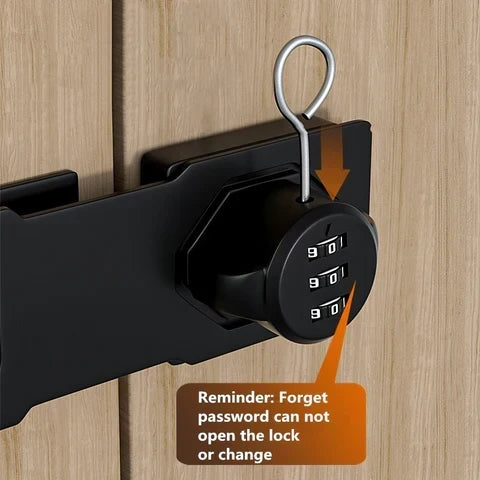 Combination Cam Lock Keyless 3-Digit Zinc Alloy
