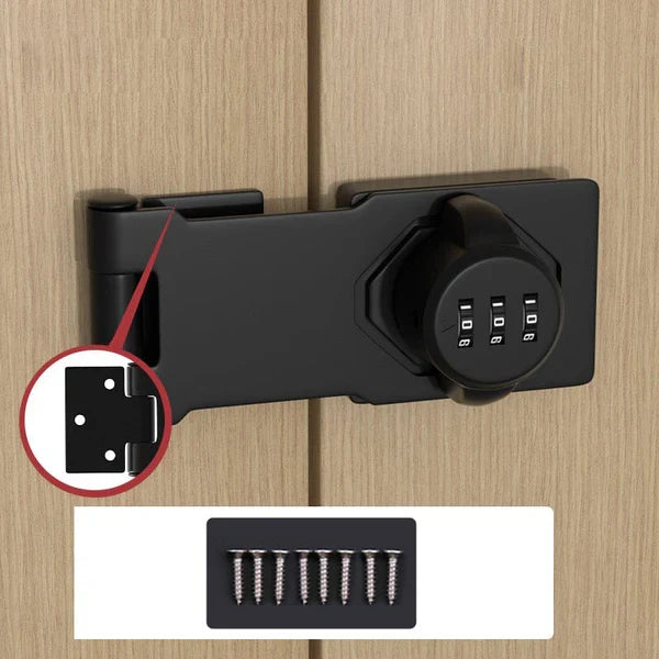Combination Cam Lock Keyless 3-Digit Zinc Alloy