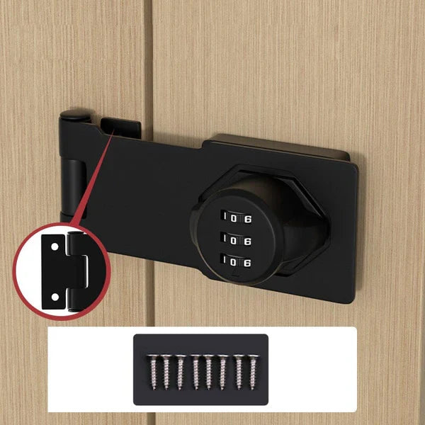 Combination Cam Lock Keyless 3-Digit Zinc Alloy