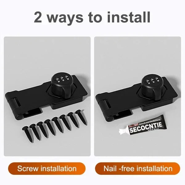 Combination Cam Lock Keyless 3-Digit Zinc Alloy