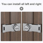 Combination Cam Lock Keyless 3-Digit Zinc Alloy
