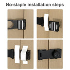 Combination Cam Lock Resettable 3-Digit Zinc Alloy Dual Baseplate