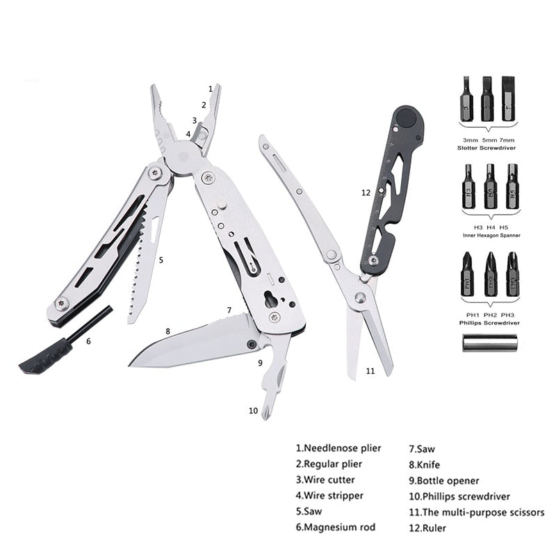 Combination Pliers Stainless Steel Compact