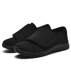Comfort Shoes Wide Fit Adjustable Closure Shock-Absorbing Sole
