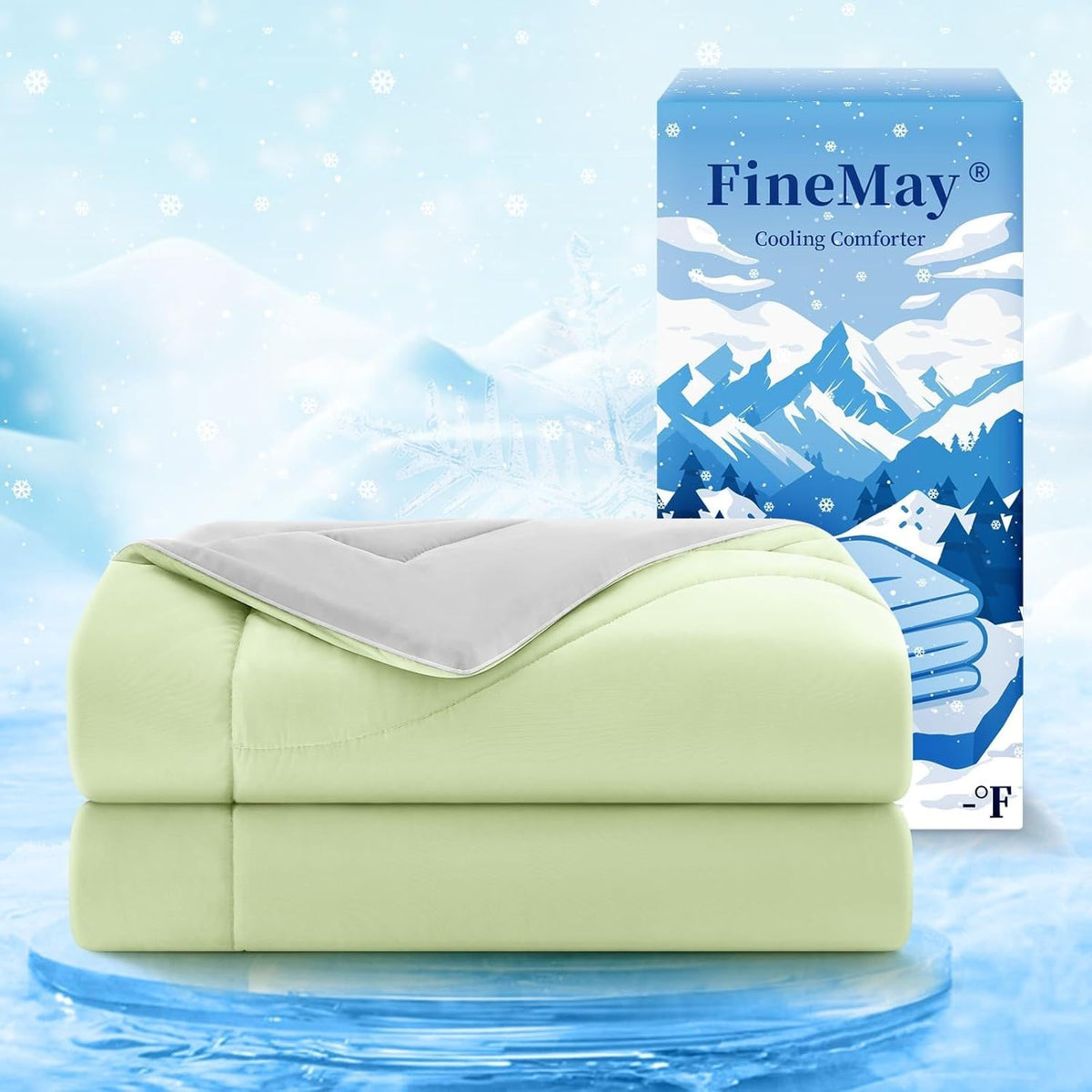 Comforter Breathable Cooling Moisture-Wicking 3D Hollow-Fiber