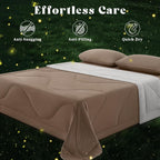 Comforter Breathable Cooling Moisture-Wicking 3D Hollow-Fiber
