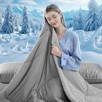 Comforter Breathable Cooling Moisture-Wicking 3D Hollow-Fiber