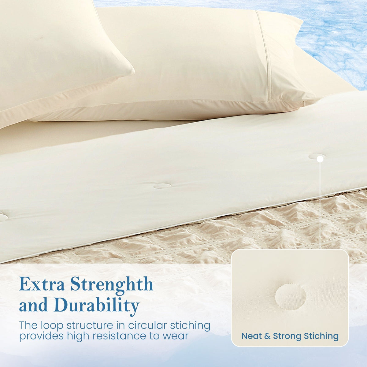 Comforter Cooling Advanced Airflow Machine Washable