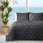 Comforter Cooling Breathable Pintuck Design