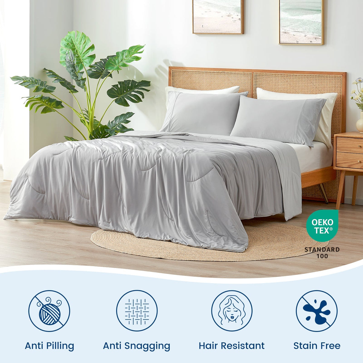 Comforter Cooling Double-Sided Machine Washable