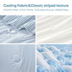 Comforter Cooling Fabric Breathable & Lightweight