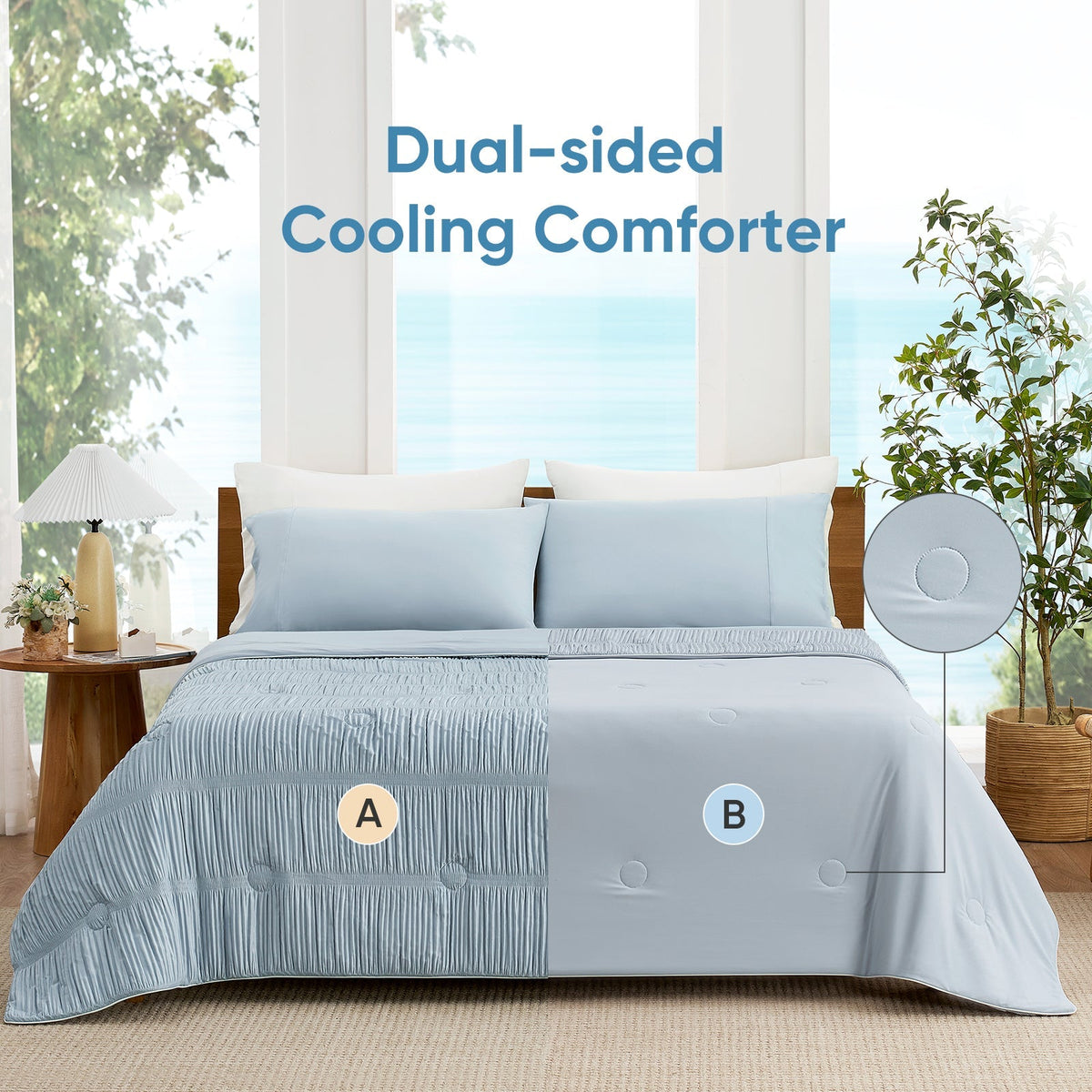 Comforter Cooling Fabric Instant Cool Q-Max 0.46