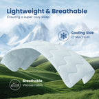 Comforter Cooling Lightweight Plant-Based Fill