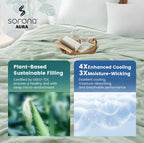 Comforter Cooling Lightweight Sorona Plant-Based