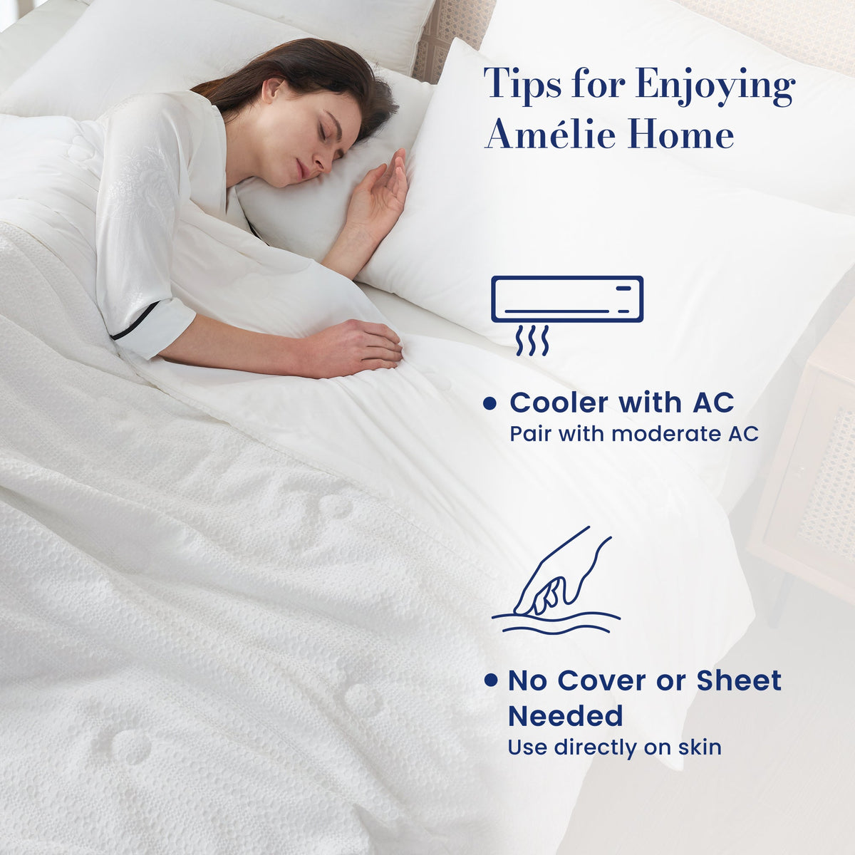 Comforter Cooling Lightweight Sorona Plant-Based
