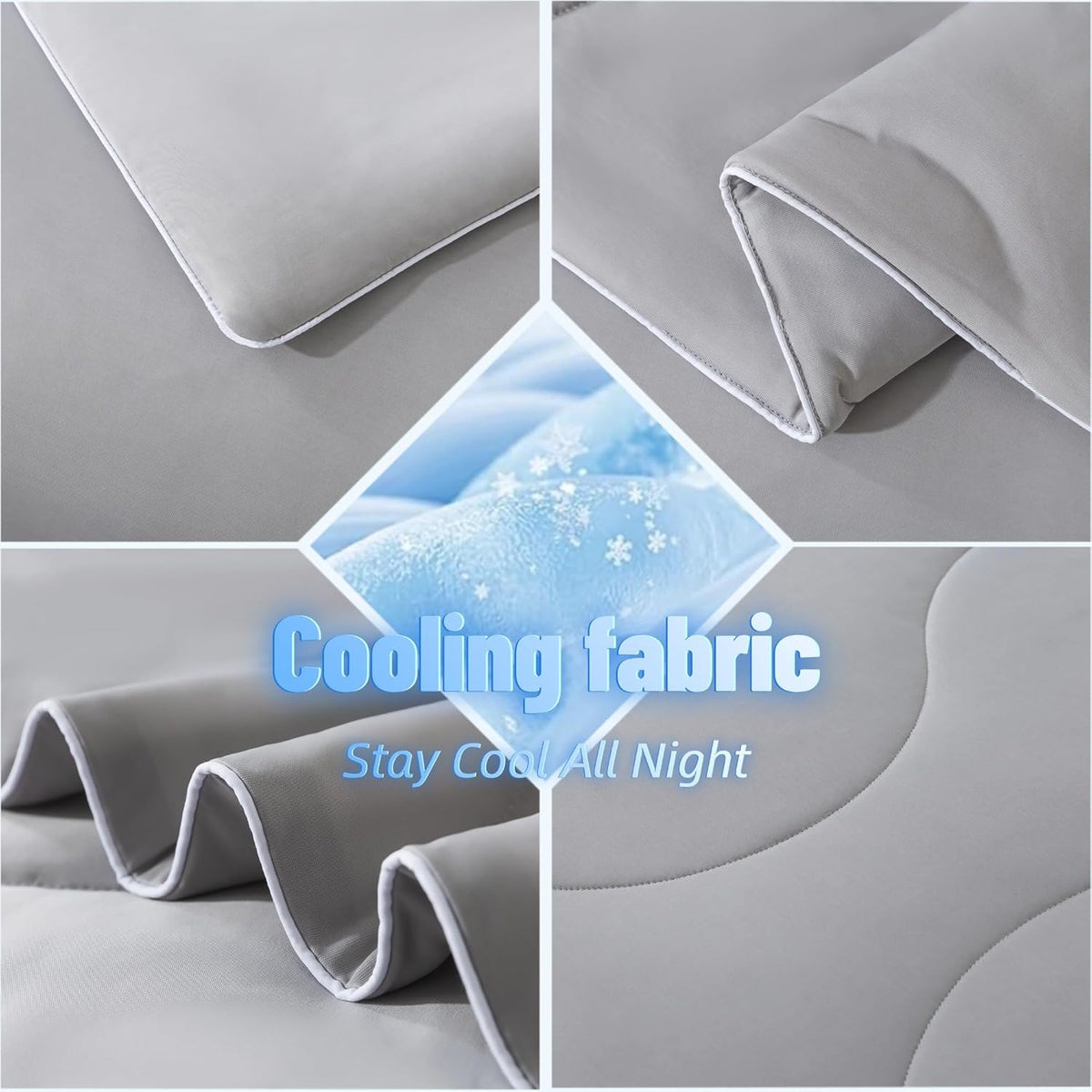 Comforter Cooling Moisture-Wicking Machine Washable