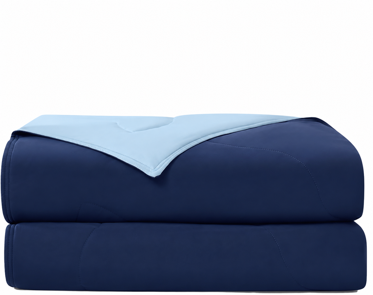 Comforter Cooling & Reversible Lightweight Polyester Fill