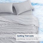 Comforter Cooling Seersucker Lightweight