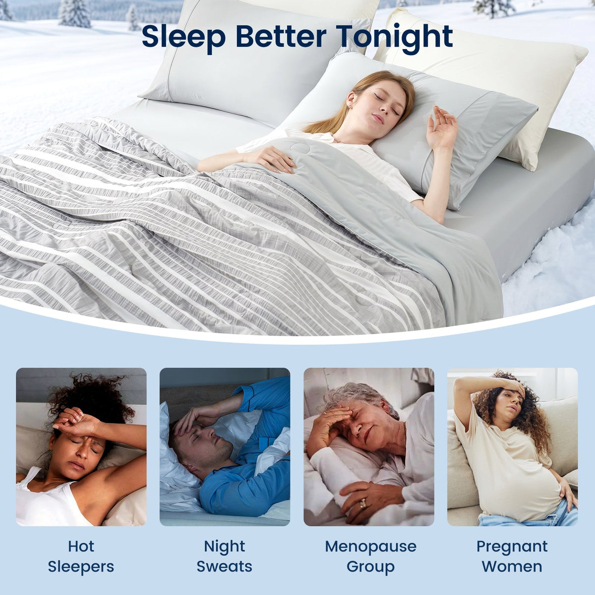 Comforter Cooling Seersucker Lightweight